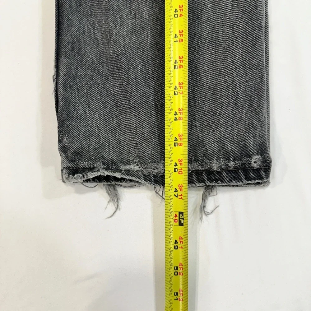 Vintage Levis 505 Denim Jeans Mens 36x36 Black Made in USA 1989‎